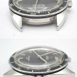 稼働品☆1円～☆OMEGA オメガ AT/自動巻き メンズ腕時計 シーマスター120 Ref.166.027 Cal.5 アンティーク デイト 黒文字盤/62700-326の画像9