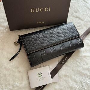 【美品】 125 GUCCI グッチ 2つ折り 長財布