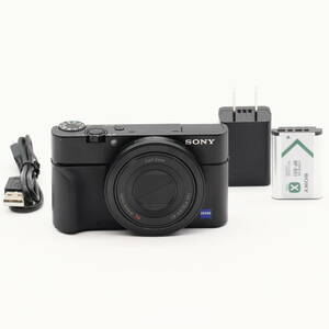 極上品 | SONY ソニー デジタルカメラ DSC-RX100 1.0型センサー F1.8レンズ搭載 ブラック Cyber-shot DSC-RX100 #3546