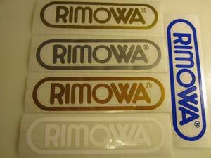 作成代行 横160ｍｍ　RIMOWA リモワ ステッカー ハイグレード耐候６年oracal651 40色以上から選べます