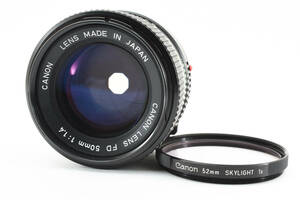 ★美品★Canon キャノン NEW FD 50mm F1.4 #8559 2112659