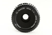 ★外観美品★Nikon ニコン EL-NIKKOR 40mm F4 #8594 2119507_画像3