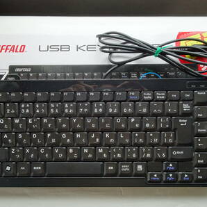 BUFFALO バッファロー USB接続パンタグラフキーボード BSKBU03BKJの画像1