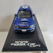 iXO イクソ WWW.model-car .com 1 /43「SUBARU IMPREZA WRX STI #7 Rally 北海道 2009」新井 敏弘 スバル インプレッサ 限定新品未使用 259_画像7