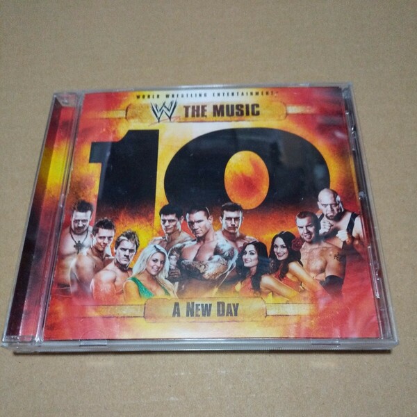 CD　WWE the Music A NEW DAY Vol.10　中古品　 コーディ・ローデス ランディ・オートン ブレット・ハート