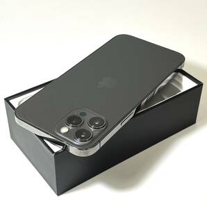 【ジャンク品】Apple｜iPhone 12 Pro Max 128GB｜SIMフリー｜最大バッテリー容量100%｜グラファイト｜動作確認済｜速達発送可  の画像2