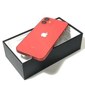 【フェア品】Apple｜iPhone 12 mini 64GB｜SIMフリー｜最大バッテリー容量83%｜プロダクトレッド｜動作確認済｜速達発送可　