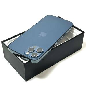 【超美品】Apple｜iPhone 12 Pro 256GB｜SIMフリー｜最大バッテリー容量78%｜パシフィックブルー｜動作確認済｜速達発送可 の画像2