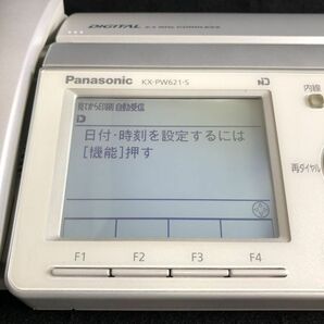 8P37 Panasonic パーソナルファックス KX-PW621DL 動作確認済 パナソニック 電話機 家庭用 小型家電 FAX 1000-の画像2
