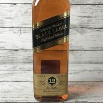 8.25 未開栓 Johnnie Walker BLACK LABEL 700ml 40% ジョニーウォーカー ブラックラベル スコッチ ウィスキー 古酒 洋酒 1000-_画像5