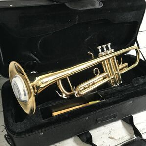 10P167 SELVA トランペット ケース付 セルバ 楽器 管楽器 吹奏楽 金管楽器 1000-の画像1