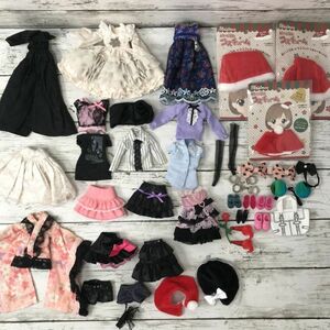 6Y173 ドール 着せ替え人形 服 30点以上 まとめ セット ハンドメイド タカラトミー DAL プーリップ DOLL ホビー トップス パンツ 靴 1000-