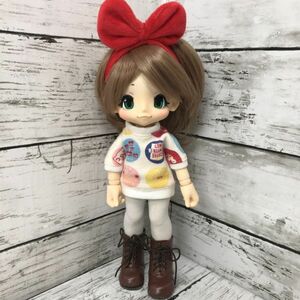 6Y161kiki pop ma-mare-do Brown KIKIPOP put on . change doll doll custom collection mania toy figure hobby 1000-