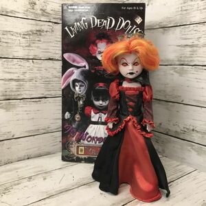 8Y140 LIVING DEAD DOLLS ハートの女王 箱付 不思議の国のアリス リビングデッドドールズ 人形 ドール コレクション フィギュア 1000-