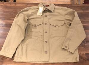 未使用 定価6.8万 MANUFATTURA CECCARELLI 6039DR ORIGINAL CRUSER JACKET Camel 46 XXL クルーザージャケット マニファッツュラチェカレリ