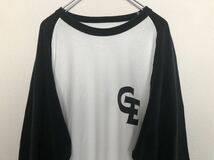 90s GOODENOUGH グッドイナフ ラグラン ロングスリーブTシャツ 長袖Tシャツ GEロゴ ロンT_画像8