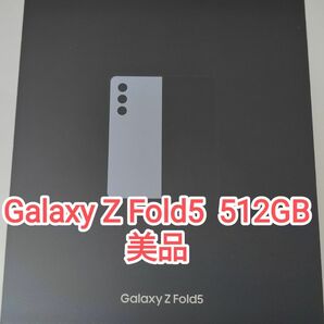 【美品】Galaxy Z Fold5 512 GB アイシーブルー 韓国版 Simフリー