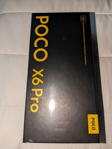 新品未開封 Xiaomi POCO X6 Pro 5G Grey 8GB/256GB AnTuTu 1,460,000 シャオミ SIMフリー グローバル版 スマートフォン スマホ ゲーミング