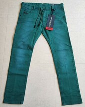 新品未使用品 DIESEL Ｗ２８ ディーゼル デニム ジョグ ジーンズ JOGG JEANS KROOLEY-NE 0670M_画像2