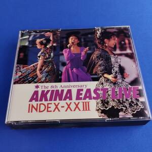 2SC14 CD 中森明菜 8th Anniversary AKINA EAST LIVE INDEX XXIII