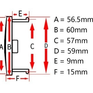 トヨタ TOYOTA ホイールキャップ ホイール ハブキャップ センター キャップ保護 防塵 4個セット 外径60mm T303番の画像9