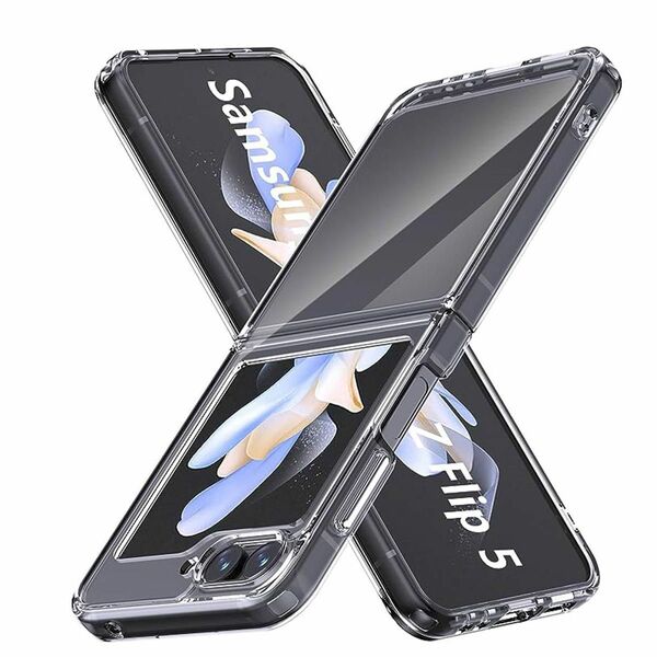 Galaxy Z Flip5 ケース　シリコン 耐衝撃カバー