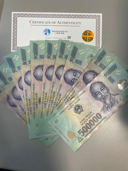 ベトナム　50万ドン　 流通紙幣