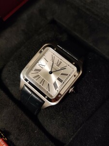 Cartier Santos Dumont LM カルティエ サントスデュモンLM WSSA0022 SS クォーツ