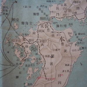 最新・日露戦局地図。1898年5月7日旅順口追加条約の露清中立地帯と露國租借地が赤点線で記入。浦塩斯徳港（ソ連ウラジオストク）・旅順港の画像9