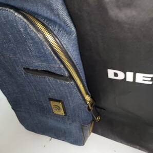 未使用に近い///ディーゼル DIESEL/カモフラージュ ワンショルダーバッグ 迷彩 ボディバッグ pv素材×レザー メンズ ブランド.ディーゼルの画像3