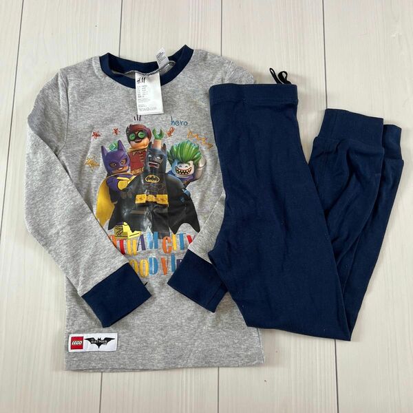 パジャマ セットアップ 長袖パジャマ 上下セット LEGO バットマン H&M