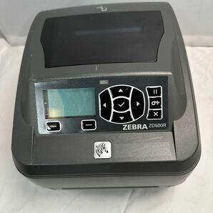「2FV27」ZEBRA ゼブラ ZD500R RFIDプリンタ 現状出品 電源アダプタ付き 本体のみ の画像2