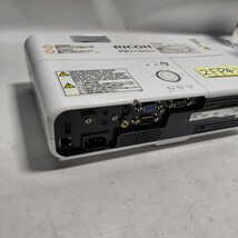 「2FP42」RICOH　リコー　IPSiO PJ WX3231N　プロジェクター1280×800　動作品　現状本体出品　リモコン無し　使用2183H_画像2