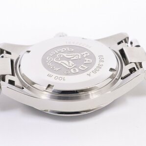 ラドー ゴールデンホース 自動巻き メンズ 腕時計 黒文字盤 純正SSベルト 658.3830.4【いおき質店】の画像8