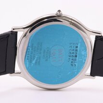 【美品・裏蓋刻印】SEIKO セイコー クレドール シグノ 薄型 クォーツ メンズ 腕時計 ゴールド文字盤 GCAR051 / 8J81-6A30【いおき質店】_画像5