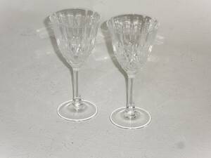 ⑩* pair * cocktail * liqueur crystal glass 