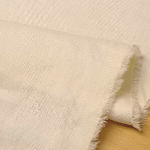 最終！イタリア製 綿/麻 fashionクロス ライトベージュ系 5mW巾の画像3