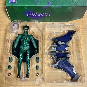 【中古品】1/12サイズ PWTOYS製 GREEN MONSTER (pw2023) ※付属スタンド訳あり