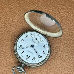 国産初腕時計 ローレルの懐中時計の画像2