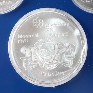 ◆◇カナダ モントリオールオリンピック 記念プルーフ銀貨 IssueⅡ SILVER 記念コイン 銀貨 1976年 オリンピック◇◆の画像5