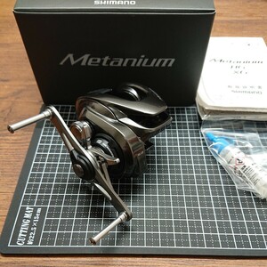 実釣未使用 SHIMANO シマノ 20メタニウム ノーマルギア RIGHT 右巻き (訳あり 純正ハンドルノブ無し 欠品) 【ブラックバス】バス釣り引退