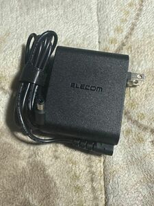 ELECOM ACアダプターACDC-1965NEBK箱無し未使用