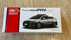 TOYOTA PRIUSＰＨＶプルバックカー パトカーポリスバージョン　ミニカー