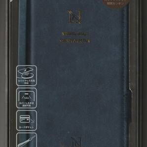 送料無料【未使用品】Xperia XZ2 手帳型 ケース ブルー 上質PUレザー■SO-03K／SOV37／702SO◆ストラップ付き カードポケット スタンド機能の画像4