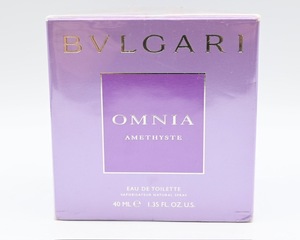  BVLGARY BVLGARI Homme nia amethyst o-doto crack 40ml OMNIA AMETHYSTE EDT unopened *1396