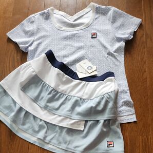 FILA　シャツ＆ティアードデザインスコートセットアップ