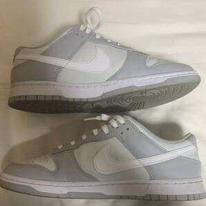 ★★nikeナイキ★Dunk Low Retro★Pure platinum /White/Wolf gray★us10 28cm★の画像8