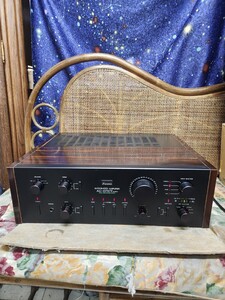  rarity! service completed work properly beautiful goods! landscape high class pre-main amplifier AU-D707F EXTRA