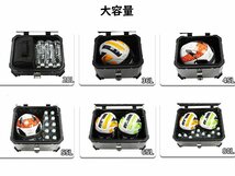 リアボックス モノキーケース バイク用トップケース 取り付け金具付き 容量45L 背もたれパッド別売 収納 ハンドル付き 防水 鍵2本 シルバー_画像6