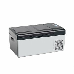  in-vehicle refrigeration freezer 15L sudden speed freezing -20*C~20*C portable refrigerator DC12V24V/AC110V in-vehicle family both for LCD temperature display 4Way power supply quiet sound enduring . carrying convenience 